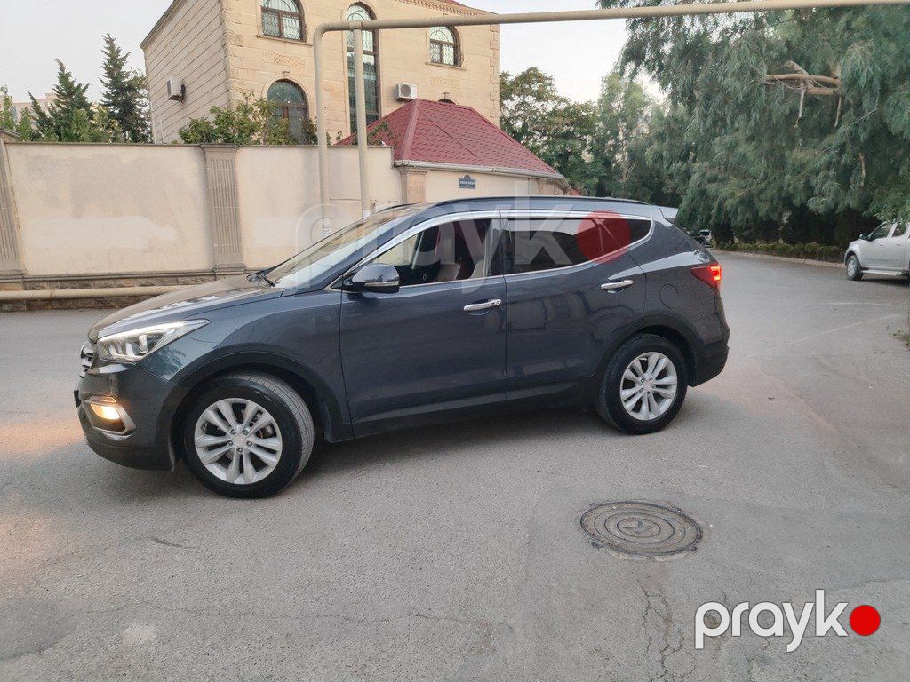 Hyundai Santa Fe, 2.0 L, 2017 il, 212 000 km — Avtomobillər, Bakı (5)