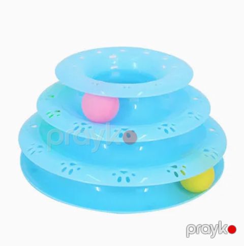 Pişiklər üçün oyuncaq carousel_001 Blue — Bakı