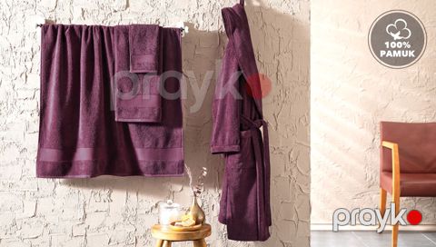 Hamam dəsmalı Yataş Essentials, 90х150 sm, pambıq, fusya — Bakı