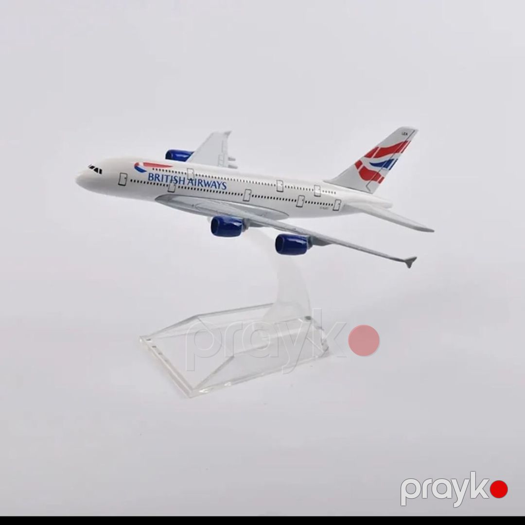 Kolleksiya fiquru British AirWays Airbus A380, 13.5x15x9 sm — Mallar, Bakı (3)