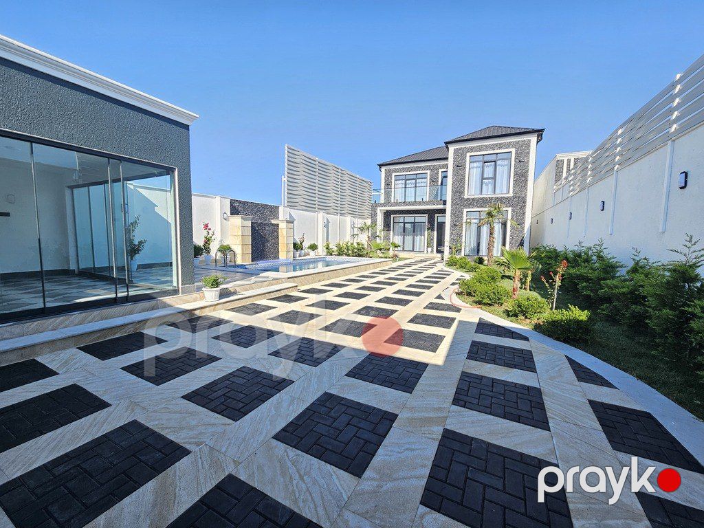Satılır 5 otaqlı həyət evi/bağ evi 200 m² — Ev, villa, Bakı (2)