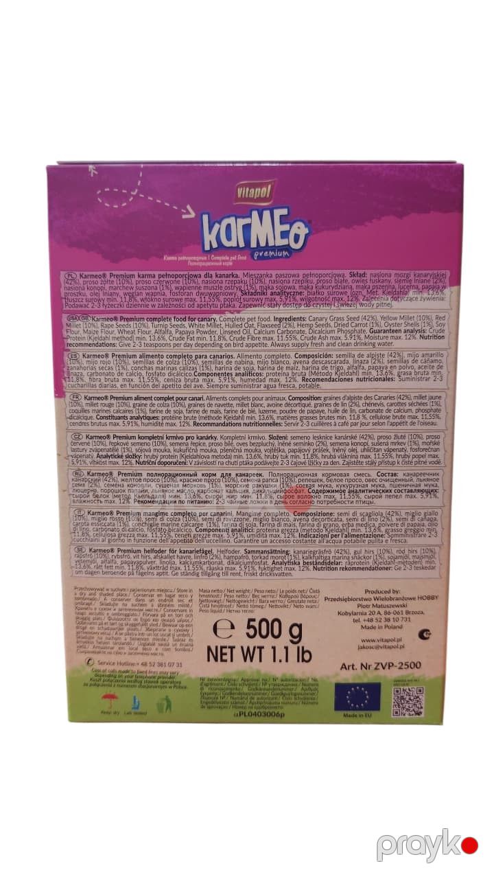 Bülbüllər üçün quru yem Vitapol, 500 q — Mallar, Bakı (2)