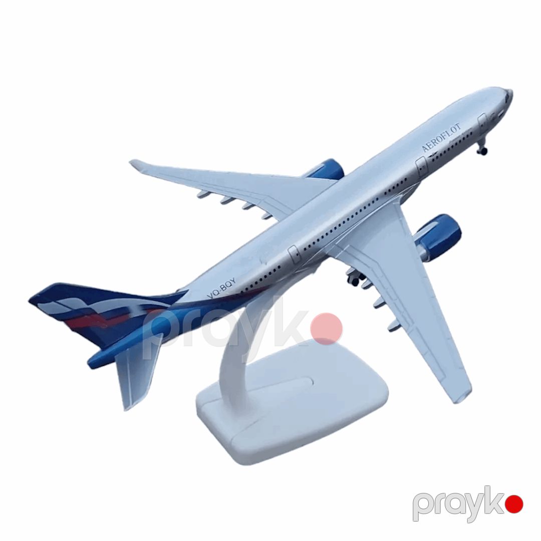 Kolleksiya heykəlciyi Aeroflot Airbus A330,19.5x19x10 sm — Mallar, Bakı (2)