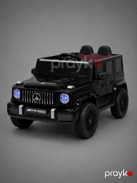 Uşaq elektrik avtomobili G-Class 2024 RQSC001, qara — Bakı