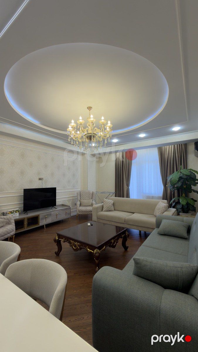 İcarəyə verilir 3 otaqlı yeni tikili 135 m² — Mənzil, Bakı (4)