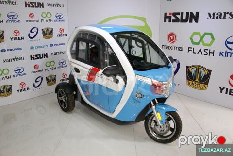 Üçtəkərli Elektrik Skuter Transit — Bakı