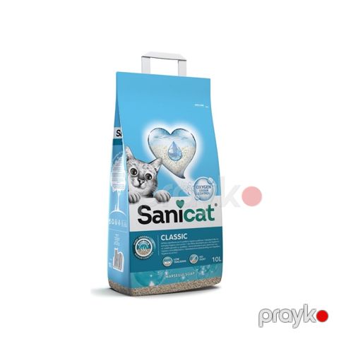 Topalaşan doldurucu Sanicat Clumping White Marseille Soap, 10 l — Bakı