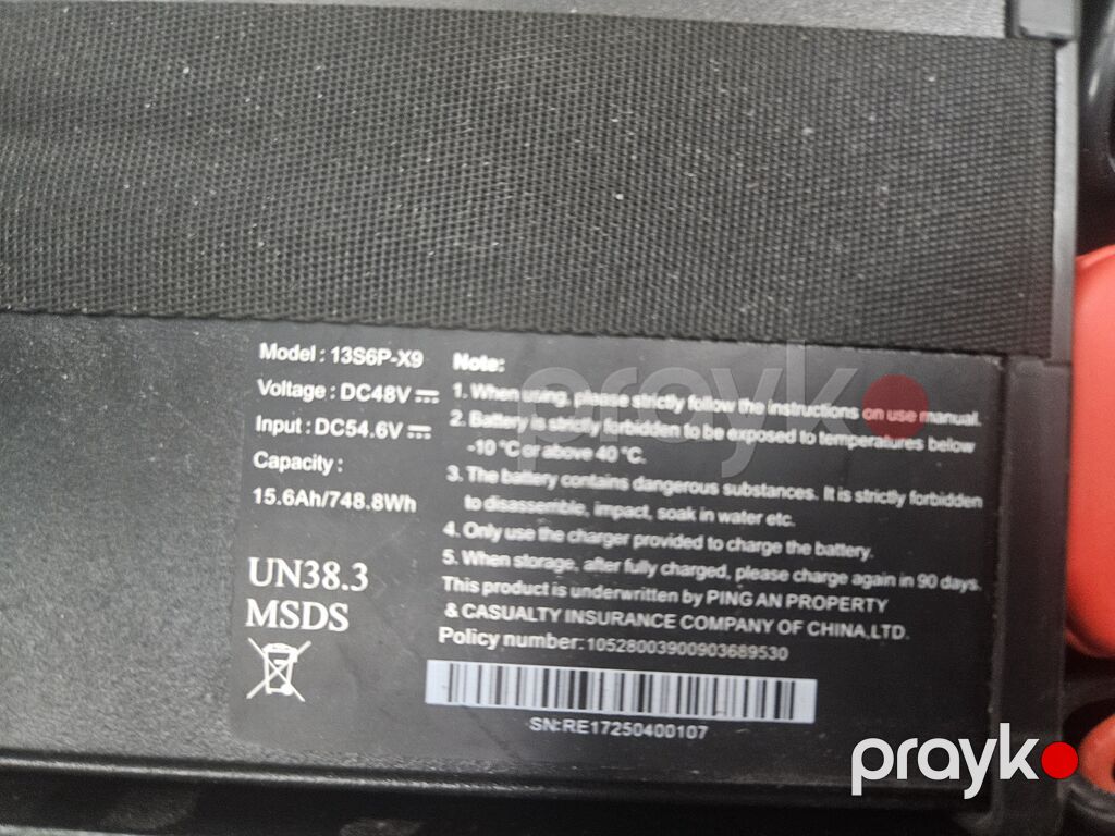 X9 pro. heç bir problemi yoxdur — Skuterlər, Bakı (5)