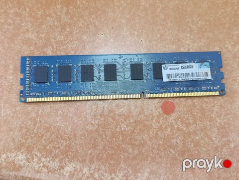 Göy rəngli RAM (Nanya / HP etiketi olan): Növü: DDR3 (Standart 1.5V) — Bakı