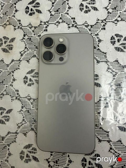 IPhone 15 Pro Max, 1 TB, Gümüşü, Face ID — Bakı