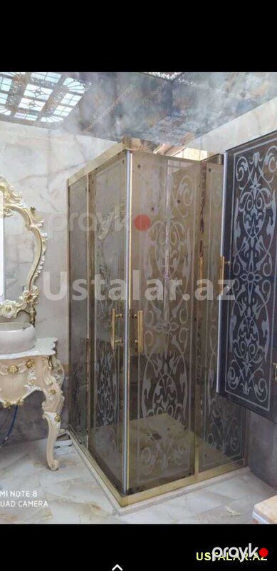 Duşkabinlər istehsaldan anbar qiymətinə — Santexnika və kommunikasiyalar, Bakı (2)