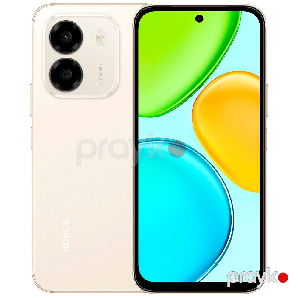 Honor X6e (4GB RAM) Sunrise Gold 256GB — Mallar, Bakı (2)