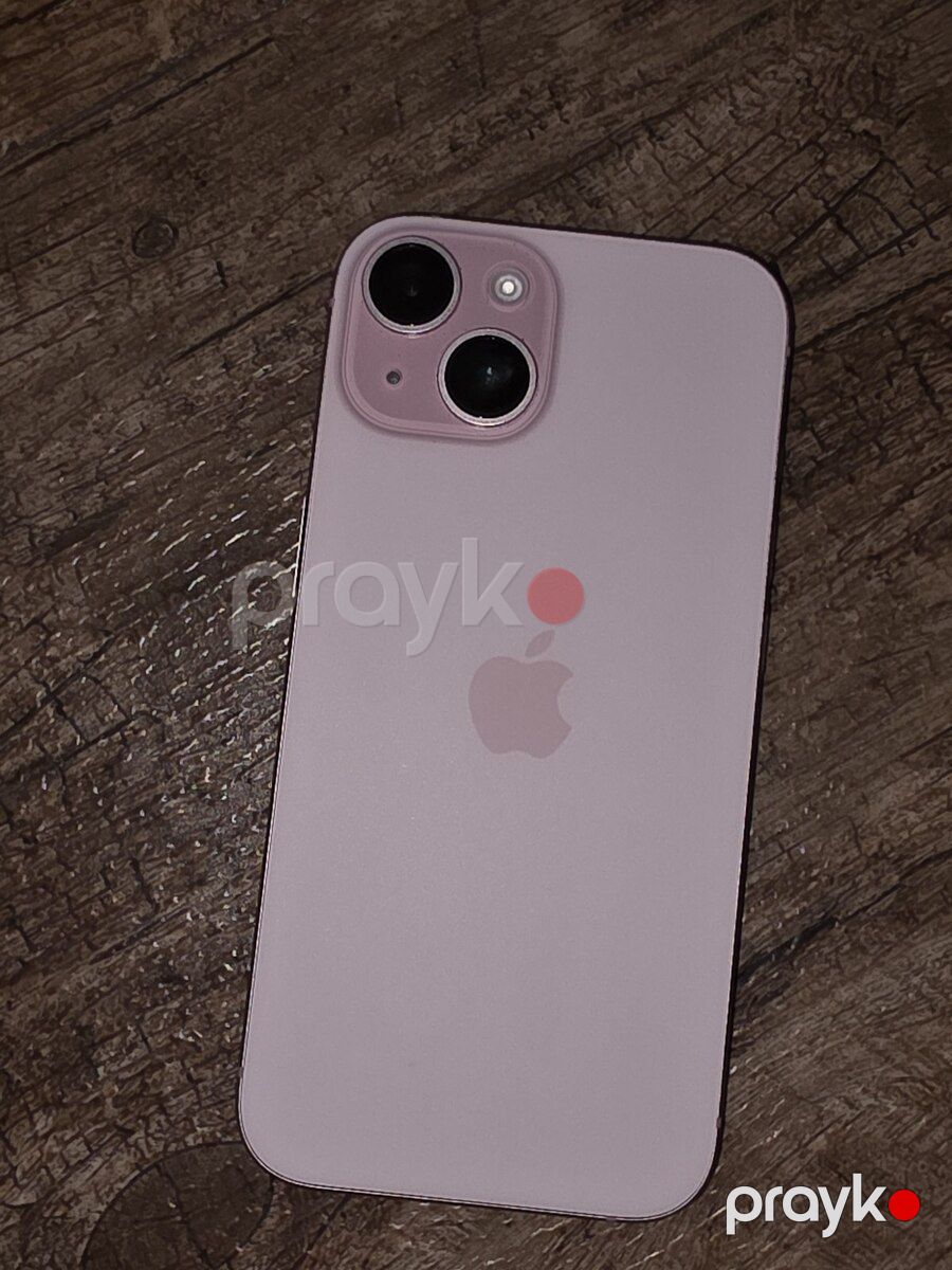 Apple iPhone 15 Pink 128GB/6GB — Smartfonlar, Bakı (2)