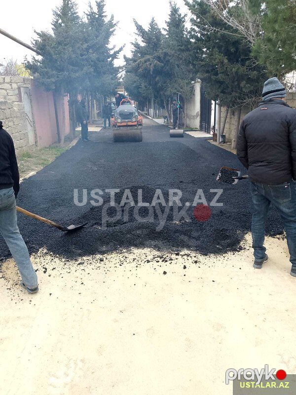Asfalt Örtuyunun Vurulmasi, 1 metrden b — Tikinti xidmətləri, Bakı (4)