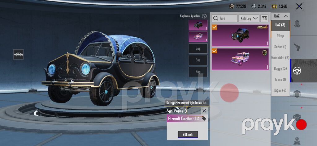 Hesab 76 sv Rp 1-50 açıq 704 aktiv uc+rp uc ləri 69 destansı 1 nihai — Stolüstü və kart oyunları, Bakı (4)