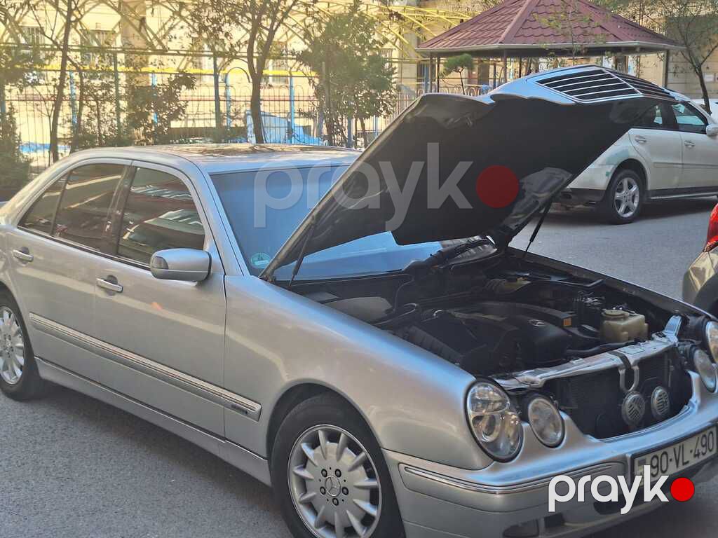 Mercedes E 240, 2.4 L, 2000 il, 442 000 km — Avtomobillər, Bakı (4)