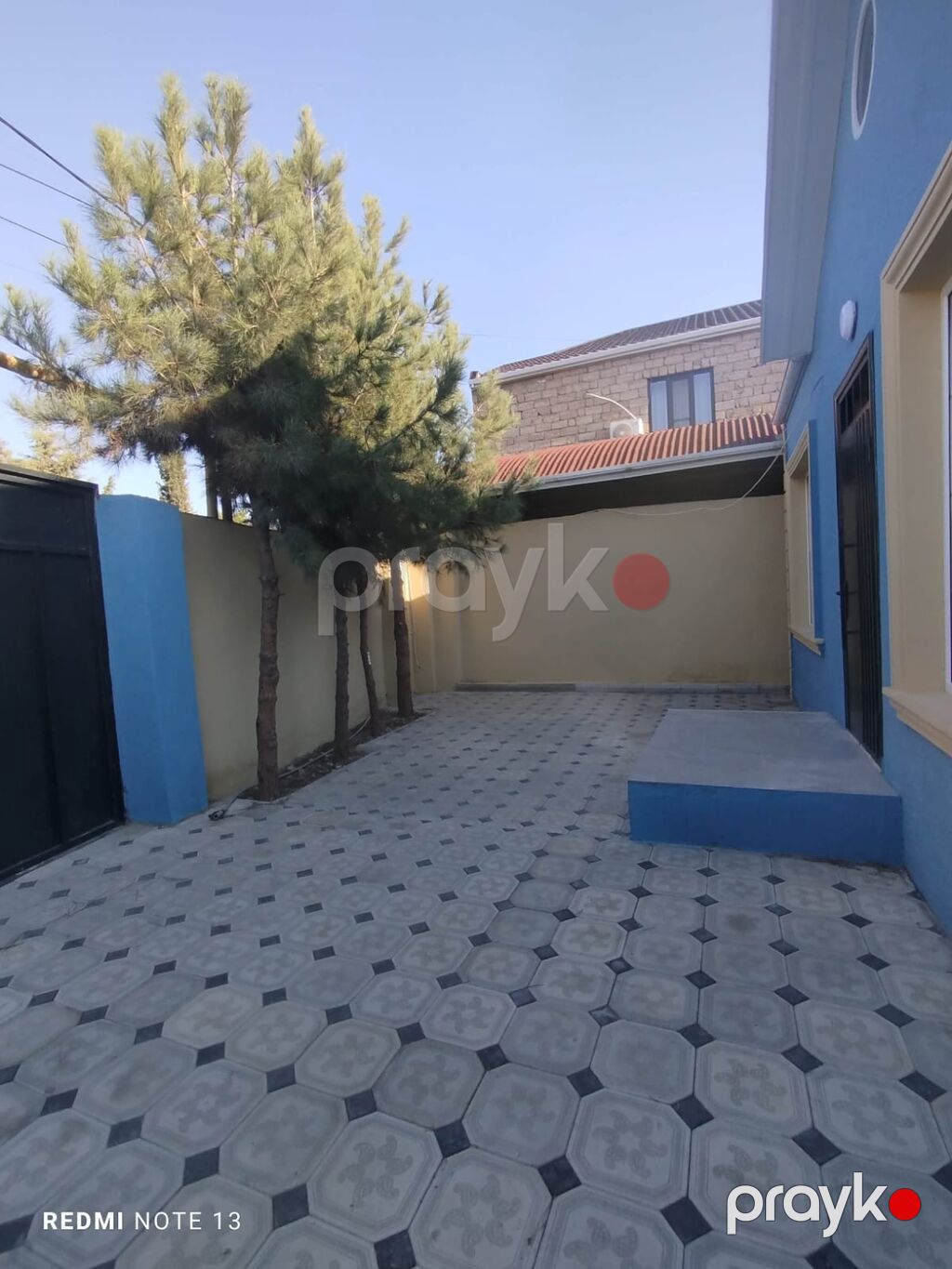Hovlulu həyət evi - Bir mərtəbəli, eyvanı girişdə pilləkənlərlə olan — Ev, villa, Digah (3)
