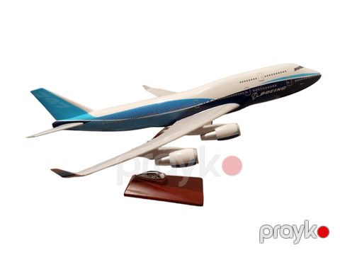 Dekorativ təyyarə modeli Boeing 747, rəngbərəng, 43x45x20 sm — Bakı