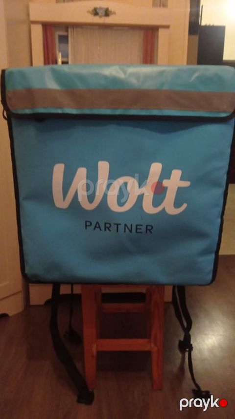 Wolt çanta dəbilqə — Bakı