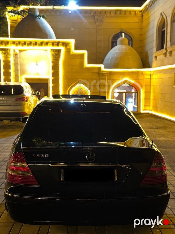 Mercedes E 320, 3.2 L, 2003 il, 348 000 km — Avtomobillər, Gəncə (7)