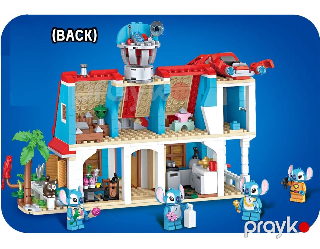 Конструктор Lilo and Stitch The Big Villa 35013, 748 element — Mallar, Bakı (2)