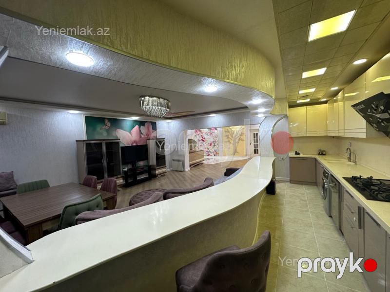 Satılır 3 otaqlı Bina evi menzil (Yeni tikili), 130 m², Nərimanov rayonu — Mənzil, Bakı (2)