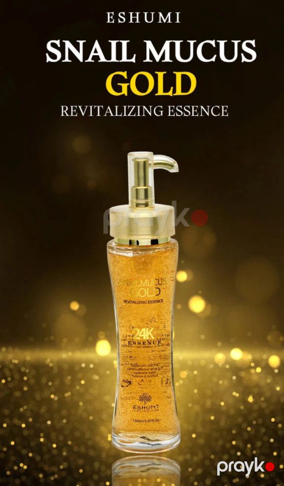 Üz üçün essensiya Eshumi Snail Mucus Gold Revitalizing 24K, 150 ml — Mallar, Bakı (2)