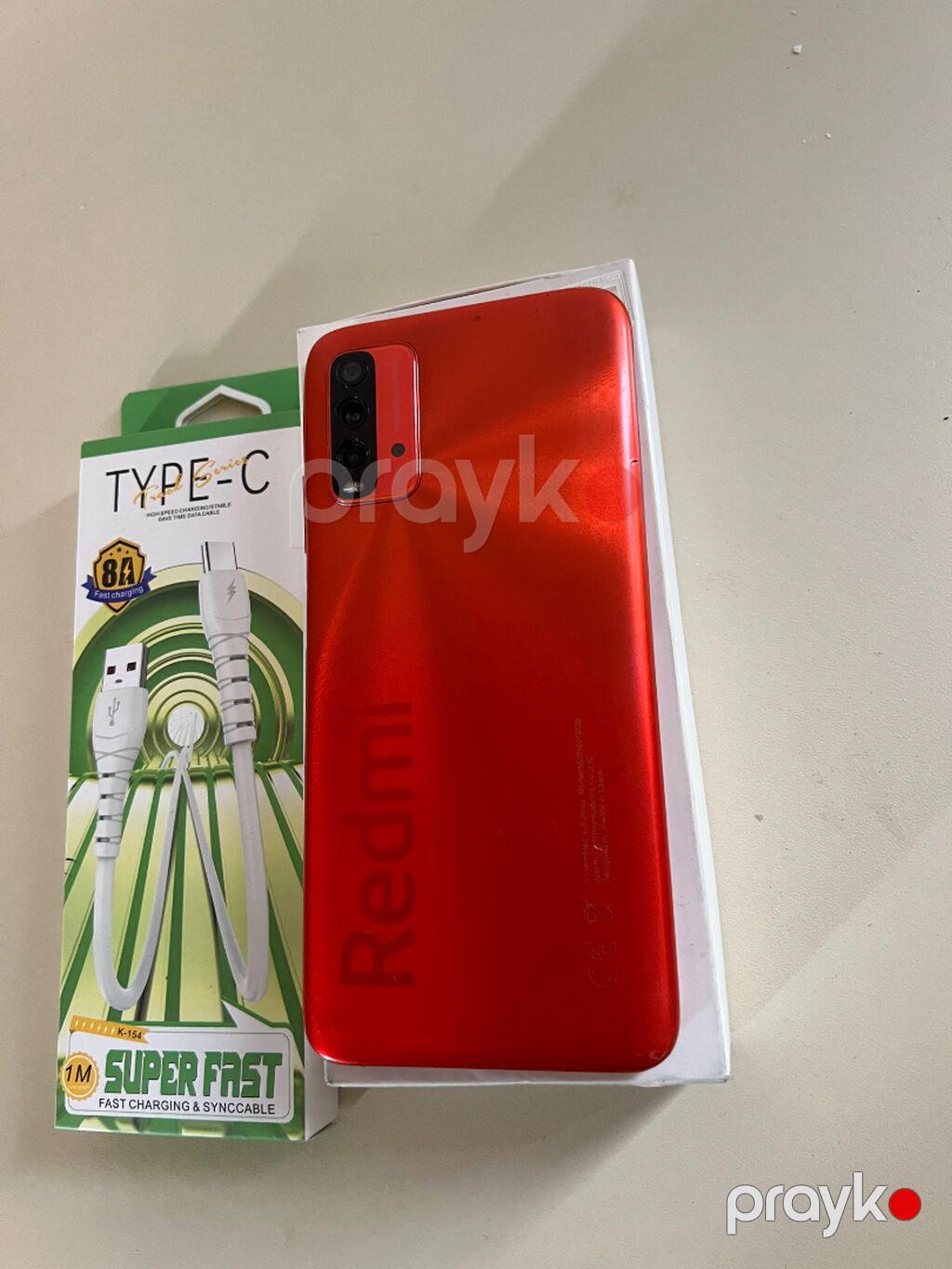 Redmi 9T, 128 GB, rəng - Qırmızı, Face ID — Xiaomi, Bakı (10)