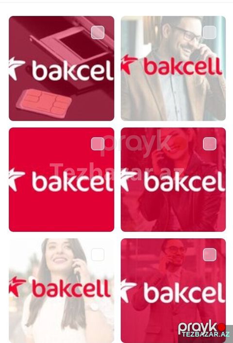 Bakcell nar nömrələrin satışı — Bakı