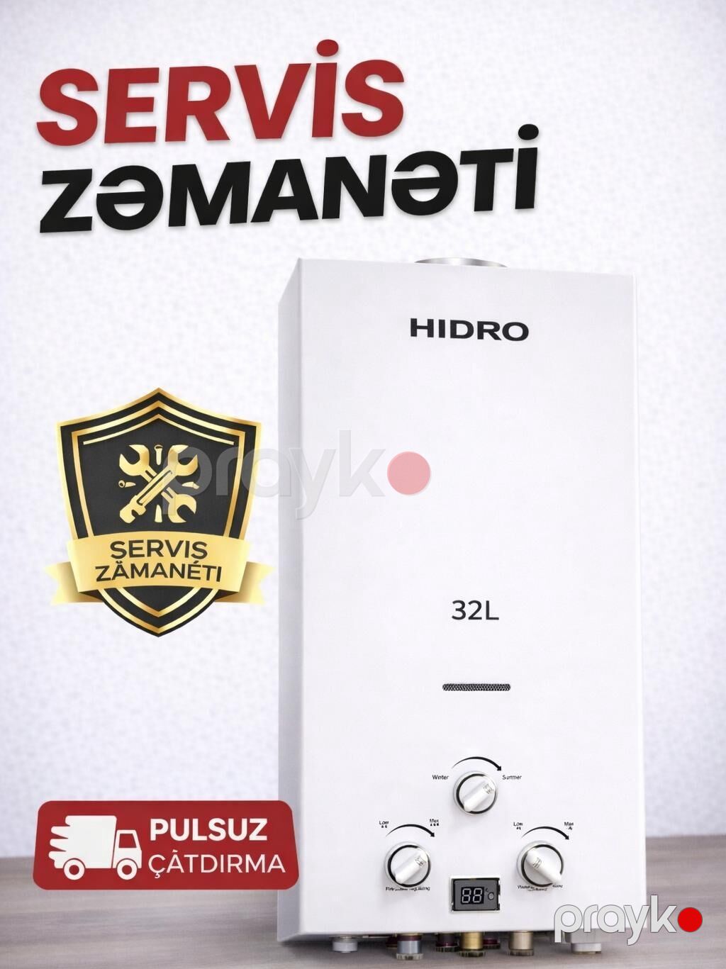 Pitiminutka Yeni, Kredit yoxdur, Pulsuz çatdırılma, Rayonlara çatdırılma — Su qızdırıcılar, Bakı (7)