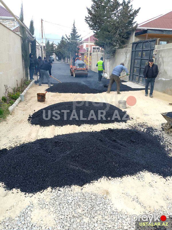 Asfalt Örtuyunun Vurulmasi, 1 metrden b — Tikinti xidmətləri, Bakı (3)