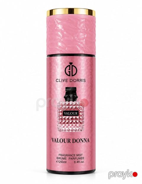 Bədən üçün sprey Clive Dorris Valour Donna, 250 ml — Bakı