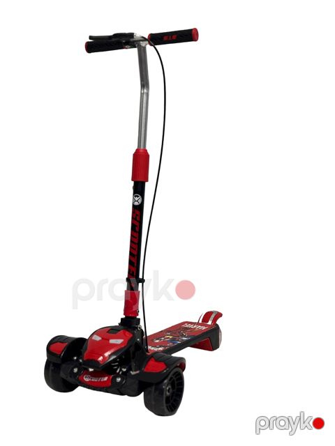 Uşaqlar üçün samokat Scooter-006 Red/Black — Bakı