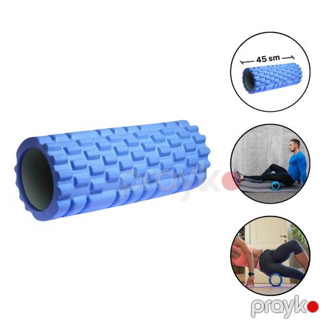 Dişli masaj roliki Gymnic 1003, mavi, 45 sm — Bakı