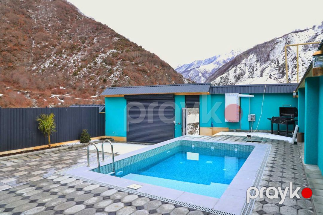 İcarəyə verilir 4 otaqlı həyət evi/bağ evi 100 m² — Ev, villa, Qax (8)