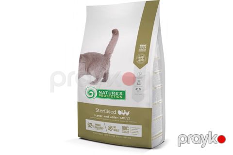 Quru yem Nature's Protection yetkin qısırlaşdırılmış pişiklər üçün, 1 kq — Bakı