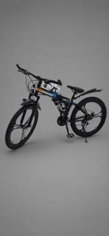 Dağ velosipedi Bargerro, 24", qara/narıncı — Velosipedlər