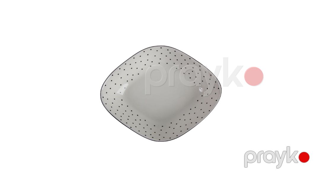 Kasa Porland Hope 04LFH000421, 27 sm, farfor, ağ — Mallar, Bakı (2)