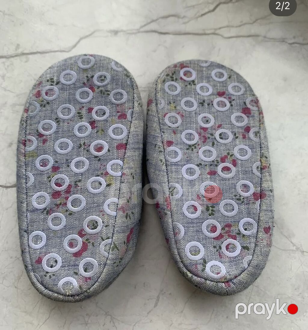 Rəng - Boz Baletkalar, Mothercare, Ölçü: 16, Qız üçün — Ayaqqabılar və baletlər, Bakı (2)