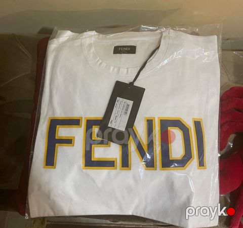 Futbolka, Fendi, rəng - Ağ — Sumqayıt