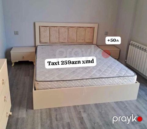 Taxt dəsti - Neoklassik üslubda yumşaq başlıq (parça üzlü, panelli — Mehdiabad