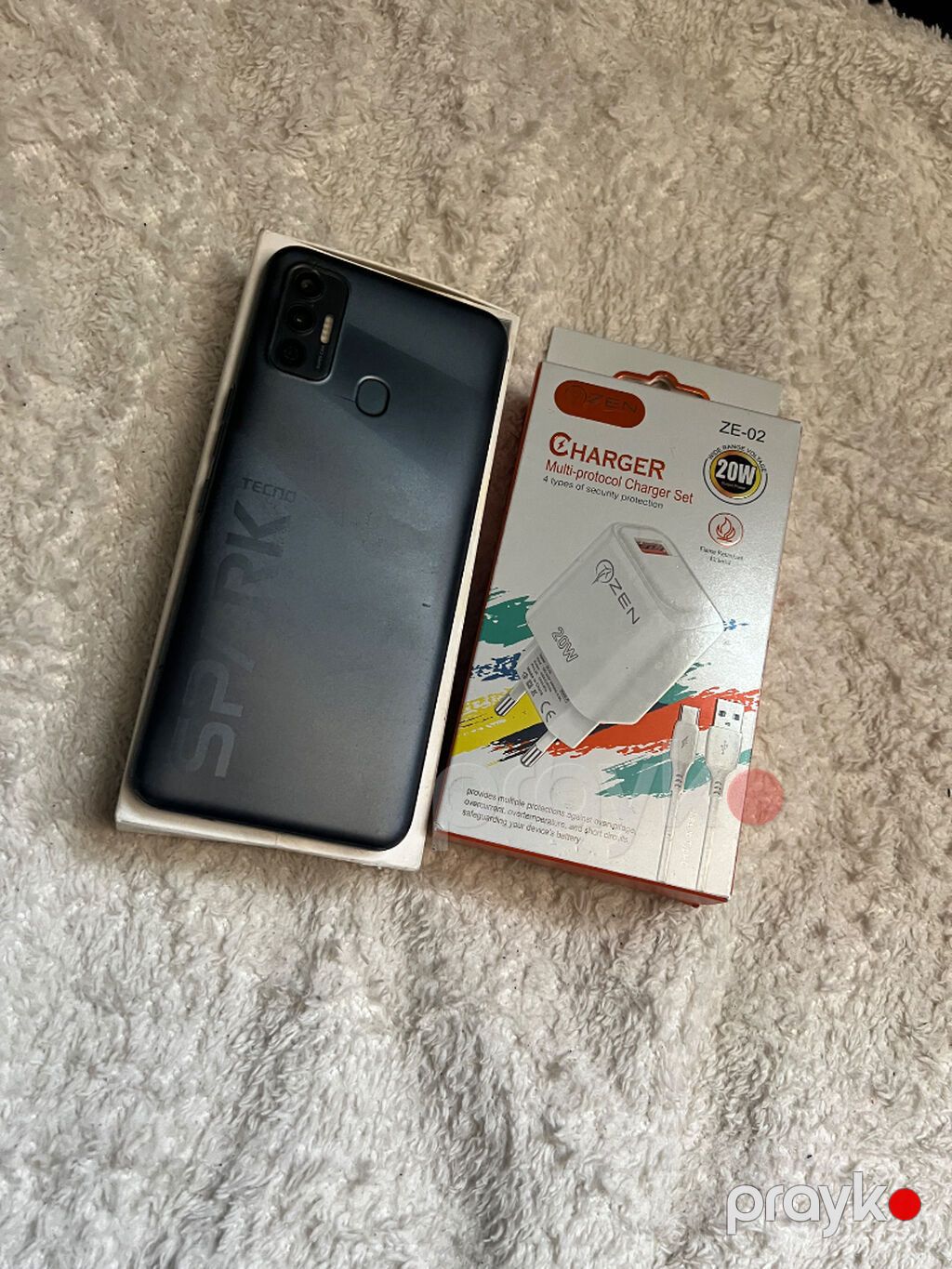 Tecno Spark 7, 32 GB, rəng - Qara, Sensor — Tecno, Bakı (5)