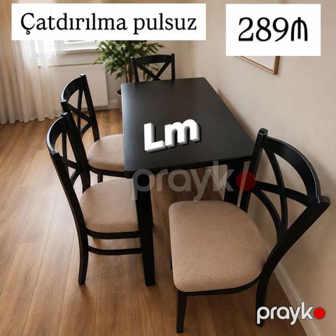 Göz oxşayan masa dəsti. Yenidir. Endirimlə Alın Qiymət 289₼ Masa — Bakı