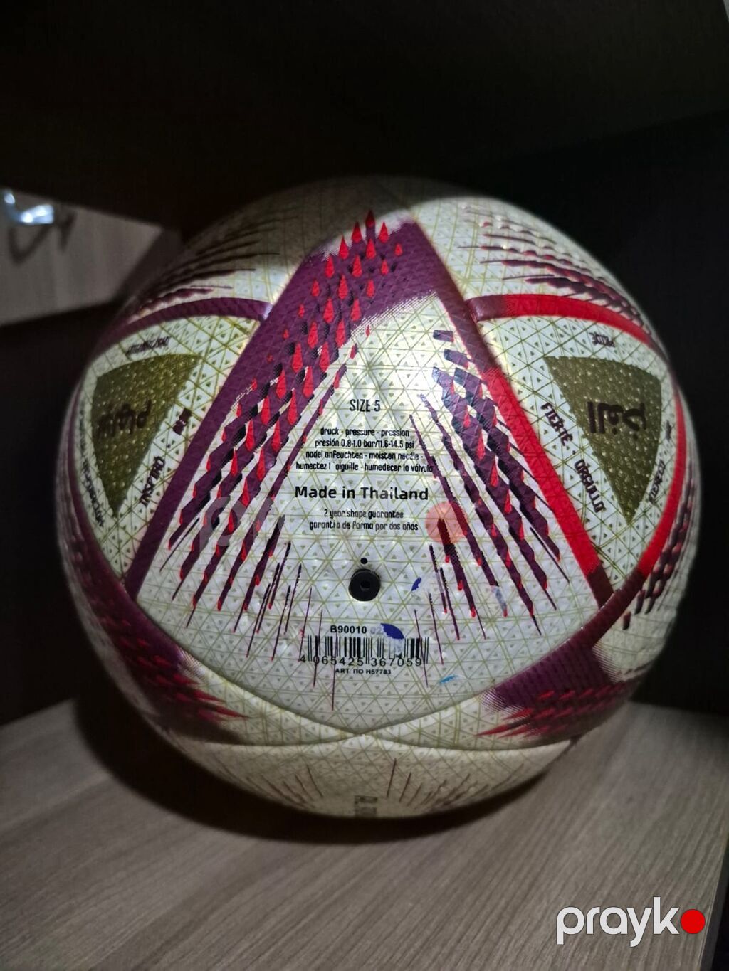 Məhsul: Futbol topu – Adidas Al Rihla (Fıfa World Cup Qatar 2022 — Top oyunları, Sanqaçal (3)