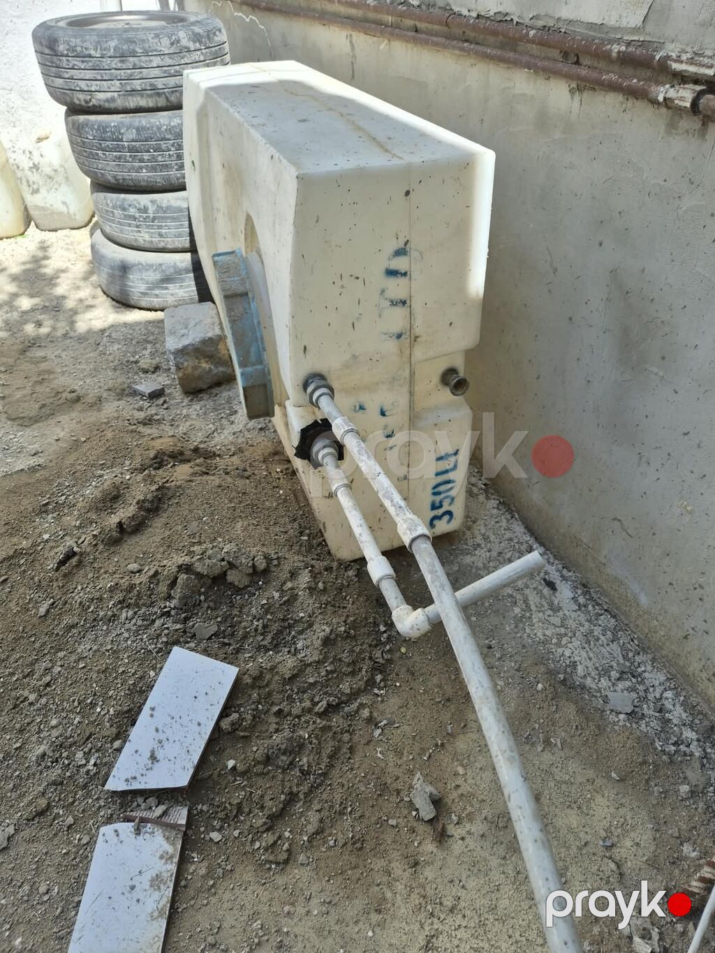 Bak, Plastik, 400 l l, İşlənmiş — Su çənləri, kanisterləri, bochkalar, Bakı (2)