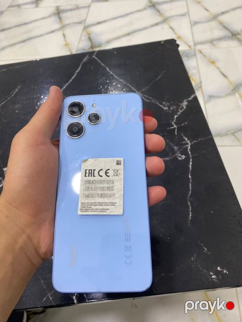 Redmi 12, 128 GB, rəng - Göy, Barmaq izi — Qobu