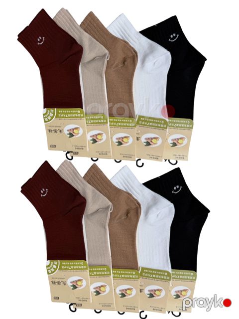 Qadın corab dəsti 6197, 10 cüt, pambıq, ölçü 36-40 — Bakı