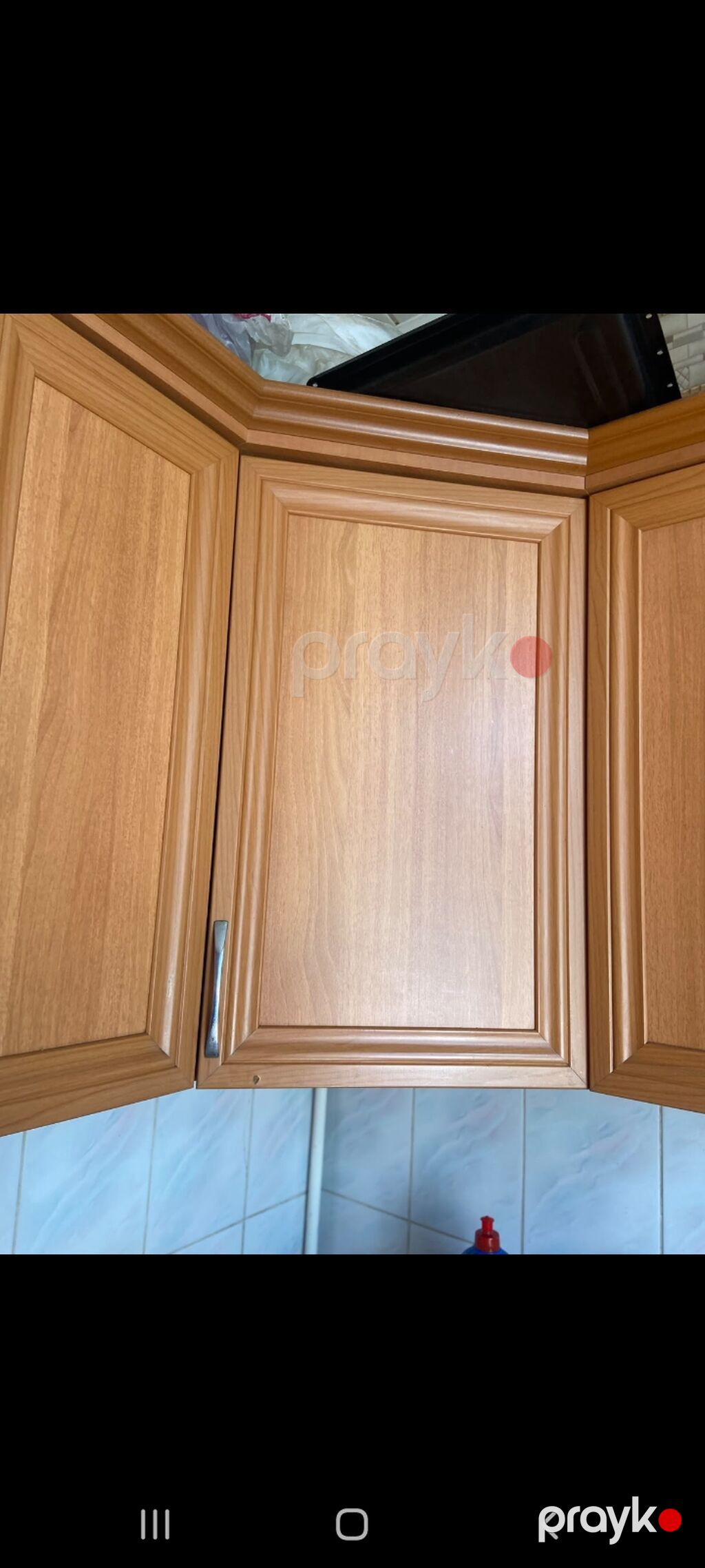 Mətbəx taç dəst mebeli dəsti - Material: ağac fakturalı Mdf/ldsp — Mətbəx mobilyası, Sumqayıt (3)