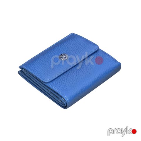 Dəri pul kisəsi qadın üçün Tergan_5627_Blue — Bakı