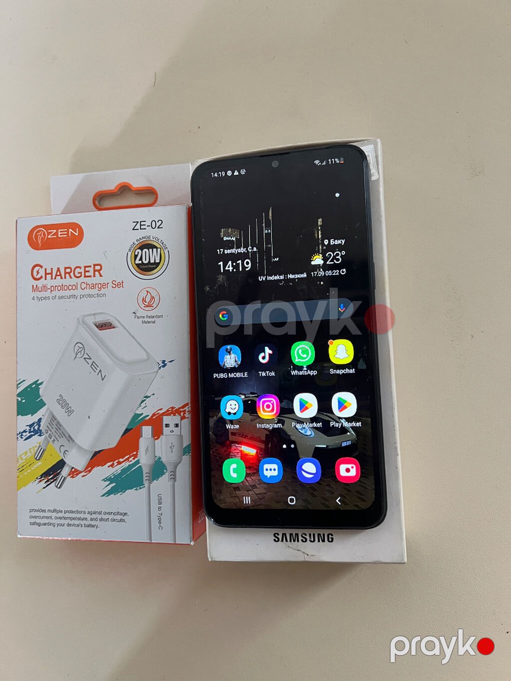 Samsung Galaxy A10s, 32 GB, rəng - Qara, Sensor — Samsung, Bakı (2)
